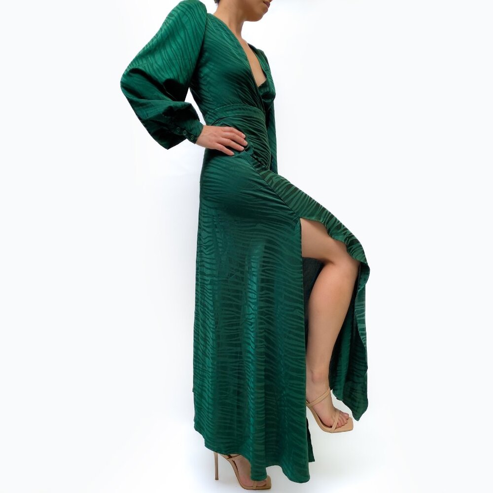 Green Maxi Dress - Ronny Kobo
